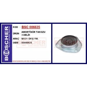 AMORTİSÖR TAKOZU 3 DELİK M131- DKŞ YM.