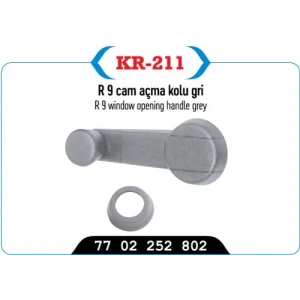 CAM AÇMA KOLU PULLU GRİ R9 R12 TOROS