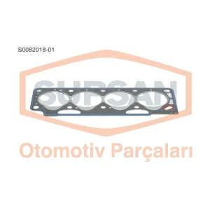 SİLİNDİR KAPAK CONTASI RENAULT KANGOO - EXPRESS 1. 9D - R19 1.9D (ENG. F8Q ESKİ MOTOR) 1 ÇENTİK - SACLI ÖZEL KLİNGRİT