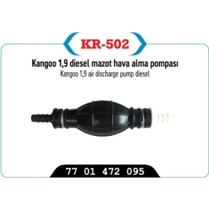 YAKIT MAZOT HAVA ALMA POMPASI KANGOO 1.9