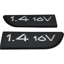 ÇITA UCU 14 16V YAZI SİYAH SAĞ MEGANE II