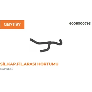 SİLİNDİR KAPAK FILTRE ARASI HORTUMU EXPRESS 1.6 1.9