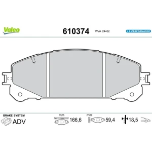 FREN BALATASI EV TOYOTA RAV 4 IV FR
