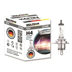 AMPUL 12V H4 STANDART IŞIK TIRNAKLI P43t 100/90 P4 GARANTİSİ YOKTUR
