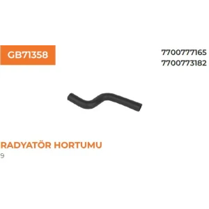 R9 RADYATÖR HORTUMU 7700777165-7700773182