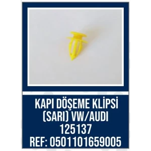KAPI DÖŞEME KLİPSİ (BEYAZ) VW/AUDI
