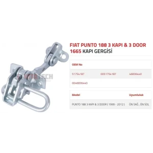 KAPI GERGİSİ PUNTO 188 3 KAPI 3 ÖN 1999-2012