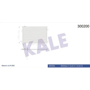 KLİMA RADYATÖRÜ CLIO SYMBOL THALIA DIESEL