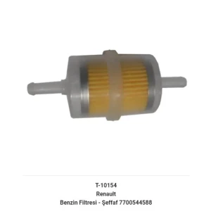 BENZİN FİLTRESİ ŞEFFAF