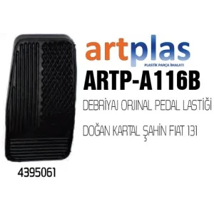 DEBRİYAJ ORJINAL PEDAL LASTİĞİ DOĞAN KARTAL ŞAHİN FIAT 131
