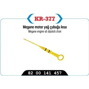 MOTOR YAĞ ÇUBUĞU KISA MEGANE 04 MD.