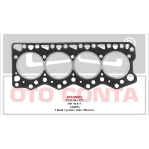 FİAT DUCATO 2.5 TD TDI SİLİNDİR KAPAK CONTA 1.50MM Ø95.3MM 8140.27 8140.47
