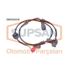ABS SENSÖRÜ VW PASSAT 1.6 ENG.(ALZ) 1.8T 20V ENG.(AWM AWT AWL) 1.9 TDI ENG.(AVB AVF AWX) 2.0 TDI ENG.(BGW BHW) ÖN AKS SAĞ/SOL 2 PİN (HER SOKETTE) 975MM
