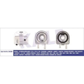 YAĞ SOĞUTUCU PARTNER II 607 BOXER II 806 307-206 406-306 EXPERT II 407 807 C8 EVASION DUCATO LANCIA-SUZUKI MONTAJ APARATLI
