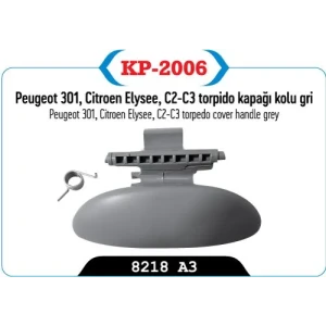 TORPİDO KAPAĞI AÇMA KOLU GRİ PEUGEOT PARTNER CİTROEN BERLİNGO C2 C3