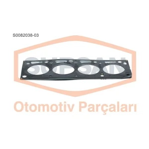 SİLİNDİR KAPAK CONTASI FORD CONNECT 1.8 D 3 ÇENTİK - ÇOK KATMANLI ÇELİK