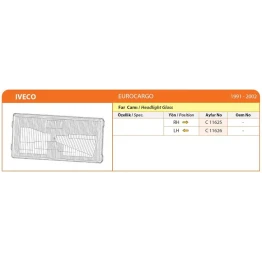 IVECO EURO KARGO KAMYON FAR CAMI SAG