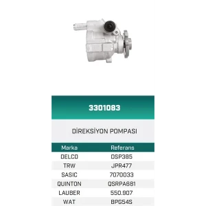 DİREKSİYON POMPASI HİDROLİK 406 3.0 24V HATTAT/HEMA