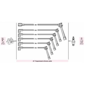 BUJI KABLOSU CARNIVAL II UP 2.5 V6 (AKI030)