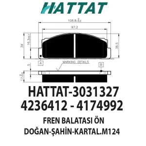 FREN BALATASI ÖN DOGAN - SAHIN - KARTAL.M124