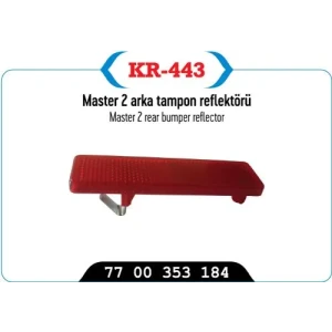 TAMPON REFLEKTÖRÜ ARKA MASTER II TRAFIC II III MOVANO