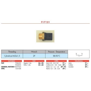 FAN MÜŞÜRÜ ( ASTRA F ) - GARANTİSİ YOKTUR