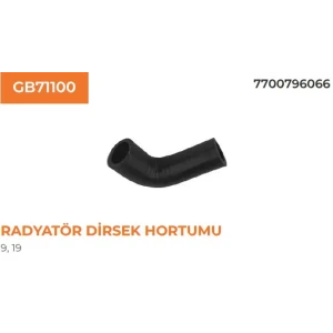 RADYATÖR DİRSEK HORTUMU R19 R9 1.4 1.7 1.8 1.9