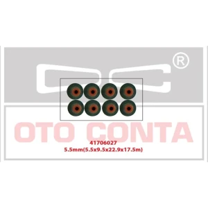 SUBAP KEÇESİ TAKIM 8 ADET 5.5×9.5×22.9×17.5MM 5.5×9.5×22.9×17.5MM SUBAP KEÇESİ TAKIM 8 ADET 8HS-8HT-8HX- DV4TD 0956.50