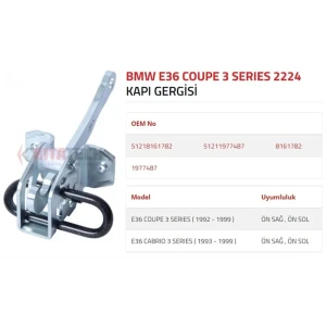 KAPI GERGİSİ E36 COUPE CABRIO