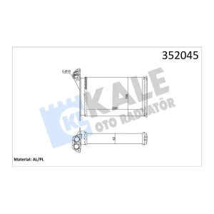 KALORİFER BMW 3 1368875 64118391363 8391363