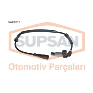 ABS SENSÖRÜ RENAULT MEGANE 1.6 8V (K7M702) 1.4 16V (K4J714 750) 1.6 16V (K4M700 712) 1.9D (F8Q622 F8Q784 F9Q732) 2 PİN YUVARLAK SOKET SOL ARKA AKS