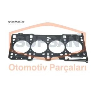 SİLİNDİR KAPAK CONTASI FİAT DOBLO, PALİO, ALBEA, P UNTO 1.3 MULTİJET 16 V / 1.3 JTD 16V (ENG. 188 A 9.000) 2 ÇENTİK - ÇOK KATMANLI ÇELİK