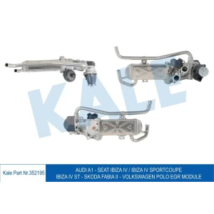EGR MODÜL AUDI A1 SEAT IBIZA IV IBIZA IV SPORTCOUPE IBIZA IV ST SKODA FABIA II POLO 03L131512AN 03L131512AS 03L131512BH 03L131512BK 03L131512CE 03L131512CG 03L131512DP 03L131512M 11725504