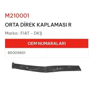 ORTA DIREK KAPLAMASI BAKALITI SAĞ DKS