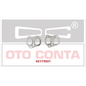EGZOZ BOGAZ CONTASI PARTNER 1.9 BERLINGO PARTNER 1.9D DW8 EGZOZ MAN CON.ÇELIK TAKIM 2 ADET DW8 DW8B WJZ-WJY 0349.H7