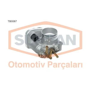 GAZ KELEBEĞİ VW BORA 1.6 (APF BFQ) CADDY 1.6 (BGU) GOLF 1.6 (APF AVU BFQ BGU) POLO 1.6 (APF AUR BCD) Ø52MM / D KONNEKTÖR / 6 PİN