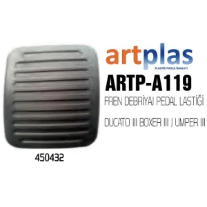 FREN DEBRİYAJ PEDAL LASTİĞİ DUCATO III BOXER III J UMPER III