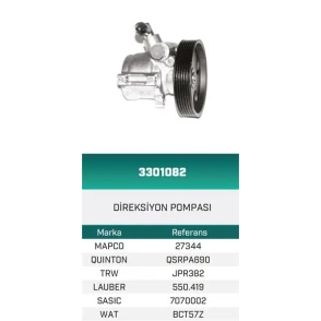 DİREKSİYON POMPASI HİDROLİK EXPERT 1.9 TD HATTAT/HEMA