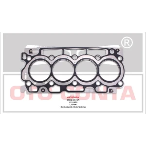 SİLİNDİR KAPAK CONTASI BERLINGO 1.6 16V HDI 1 DELIK P. PARTNER BERLINGO 1.6 16V HDI S.K.C MLS 1 DELIK 1.35MM DV6ATED4 DV6B 0209.CE