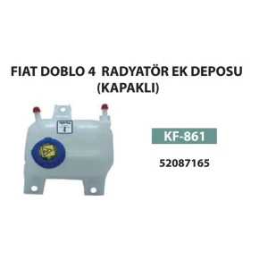 RADYATÖR EK DEPOSU KAPAKLI FIAT DOBLO DOBLO IV 1.3 EURO 6