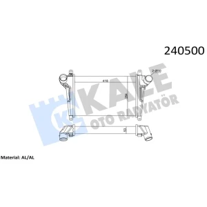 TURBO RADYATÖRÜ KAMYON (3,5T)