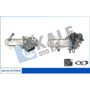 EGR MODÜL PEUGEOT 308 407 508 807 3008 5008 EXPERT RCZ - CITROEN C4 C5 III C8 DS4 DS5 JUMPY 2.0HDI 09=> - FIAT SCUDO 2.0DMTJ 10=> - FORD C-MAX FOCUS III GALAXY MONDEO IV KUGA II S-MAX 2.0TDCI 10=>