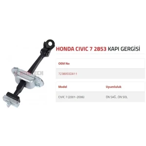 KAPI GERGİSİ CIVIC 7 ÖN 2001-2006