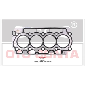 SİLİNDİR KAPAK CONTASI BIPPER FIESTA NEMO 1.4 HDI 6 DELIK P.206-BIPPER FIESTA NEMO 1.4 HDI S.K.C ÇELIK MLS 1.55MM 6 DELIK 8HS-8HT-8HX- DV4TD