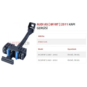 KAPI GERGİSİ A5 S5 ÖN 2007-2016