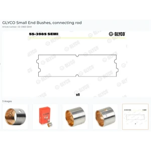 PİSTON KOL BURCU PARTNER-EXPERT-JUMPY-BOXER-JUMPER-SCUDO DW10TD2.0HDI EXPERT-JUMPY-SCUDO-P306-XSARA-P406-XANTIA-P405-P806-EVESION XUD9T 1.9TD 55-3985 SEMI