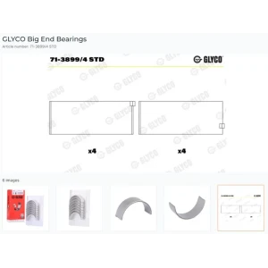 KOL YATAK STD PARTNER II-BERLINGO II-EXPERT II-JUMPY II-SCUDO-BOXER II-JUMPER II-DUCATO II DW102.0HDI 8V / P407 -EXPERT III-JUMPY III-C5X7-P308-P3008 DW10BTED42.0HDI 16V / BOXER II-JUMPER II DW12UTED2.2HDI 8V 71-3899/4 STD