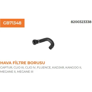 HAVA FİLTRE BORUSU RENAULT KANGOO II 1,5 DCI 82003
