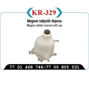 RADYATÖR EK SU DEPOSU KAPAKLI ÇIVISIZ MEGANE LAGUNA DAR AYAK
