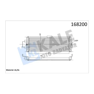 YAKIT SOĞUTUCU MF-396/397 AL/BRZ